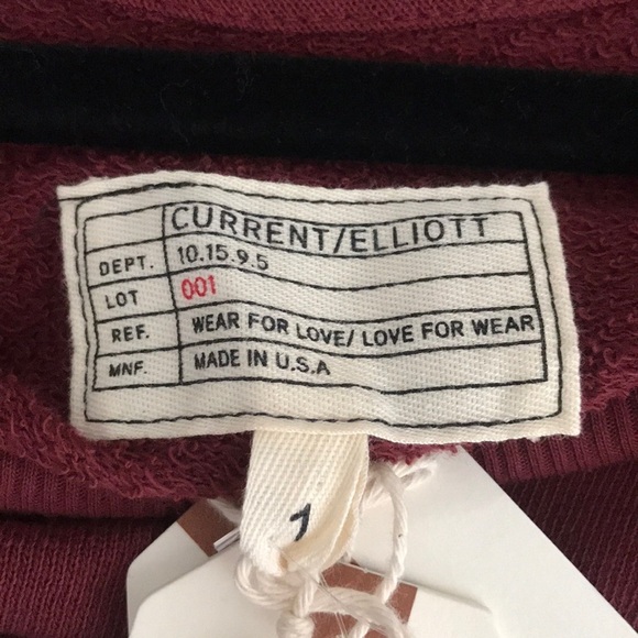 Current/Elliott ‘The Ruffle’ Sweatshirt - Picture 7 of 9